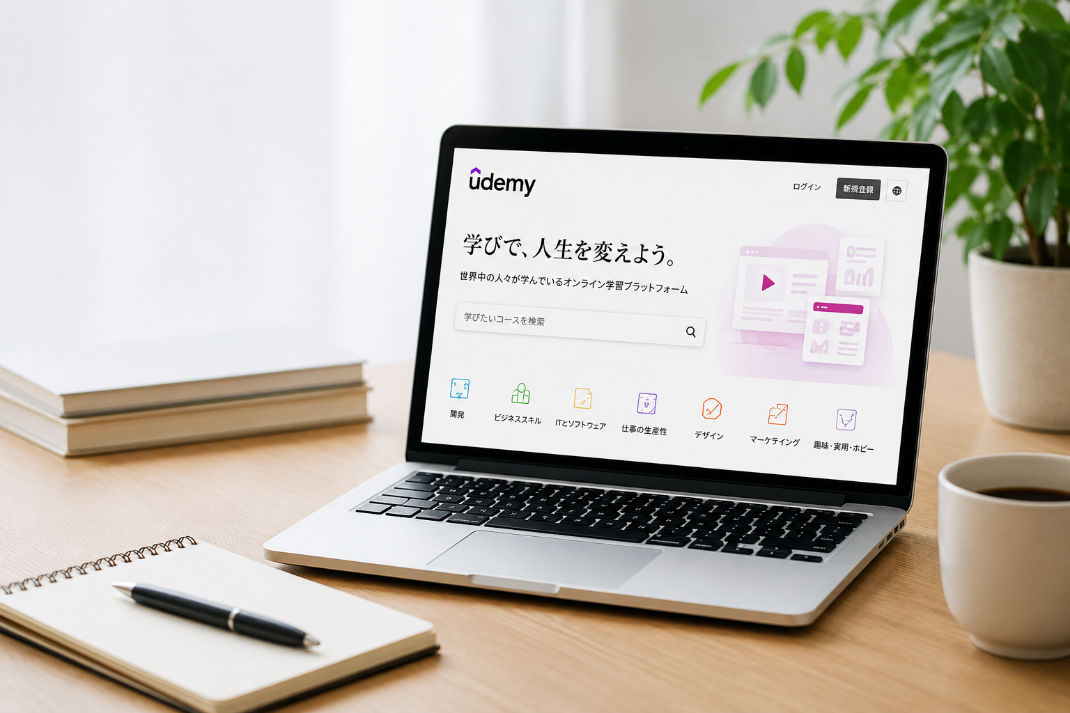 Udemyアフィリエイトの仕組みと収益化の可能性を解説する見出し画像｜初心者が講座販売で学んだ実体験を紹介