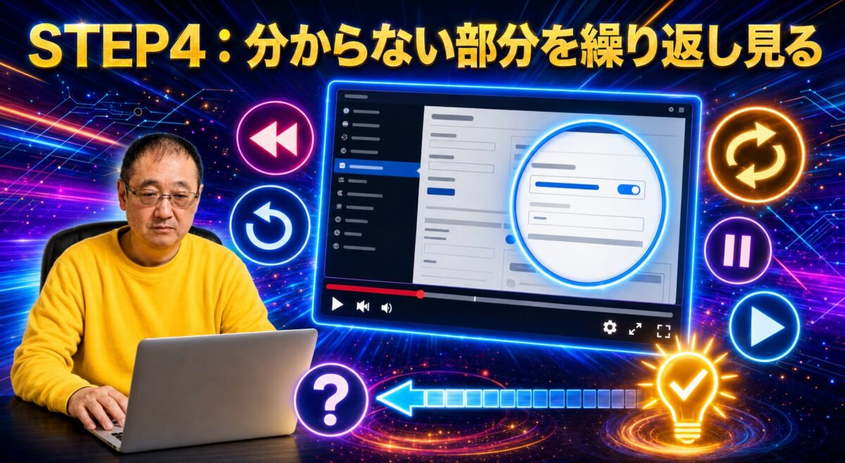 分からないWordPressの操作を巻き戻して繰り返し確認する学習方法