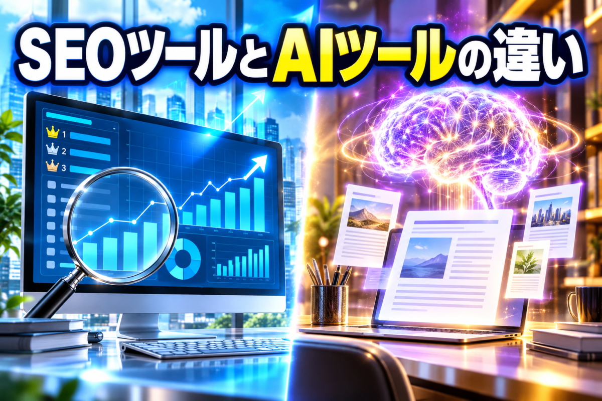 SEOツールとAIツールを組み合わせて記事作成から検索順位改善まで行う方法