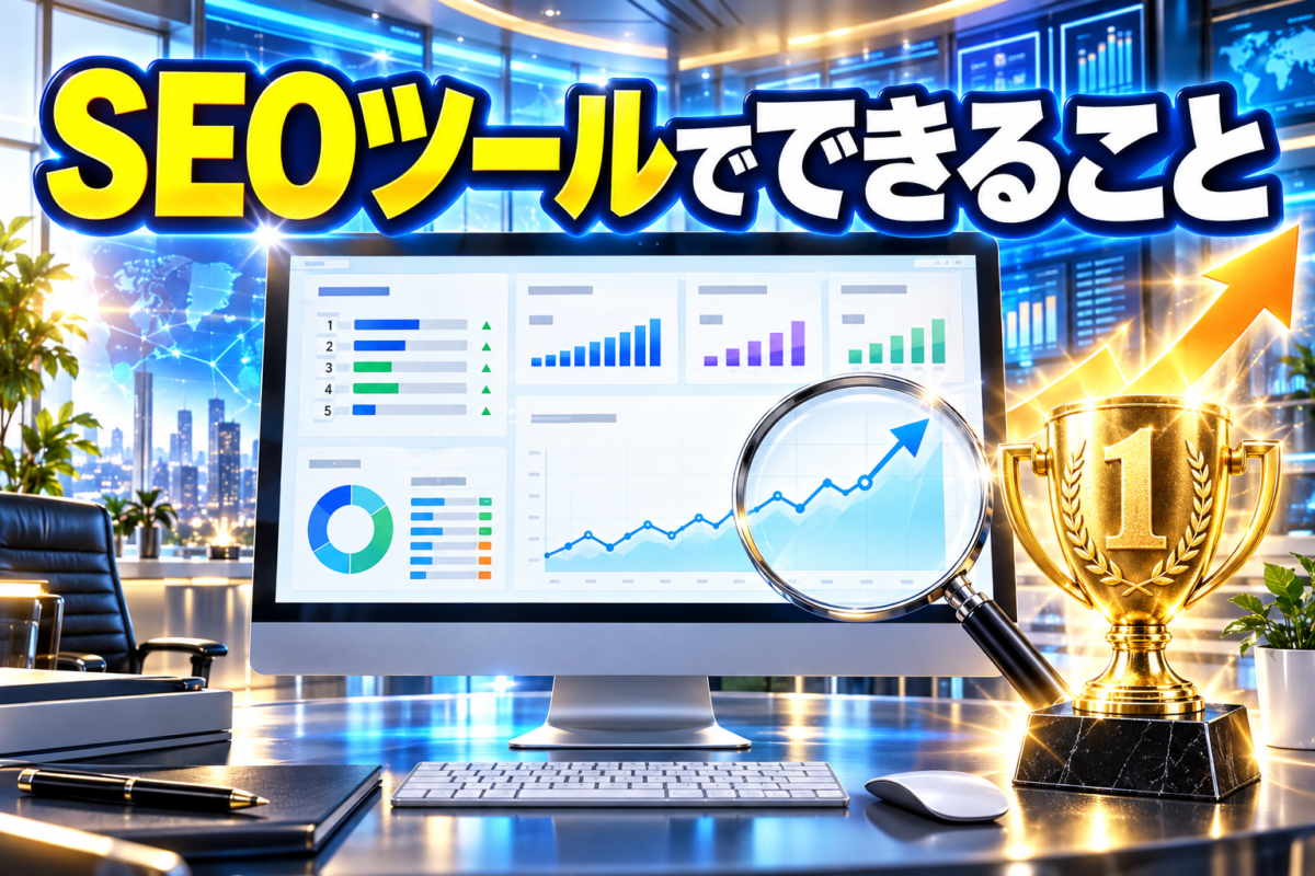 SEOツールで検索順位や表示回数、クリック数を確認して改善する方法
